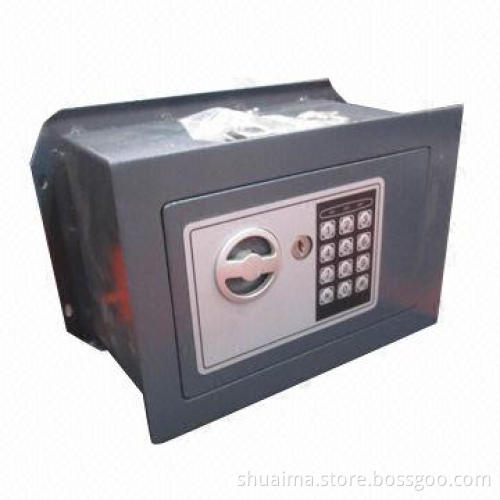 Wall Safes with Electrical Lock, 8mm Heavy-duty Solid Steel, Various Sizes are Available
